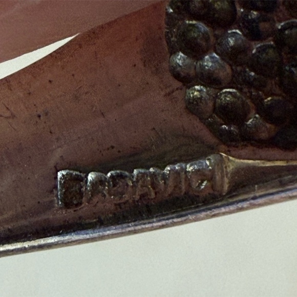 BADAVICI 925 Sterling Silver Vintage Real Rutilated Quartz Ring Size 7 - Picture 3 of 7